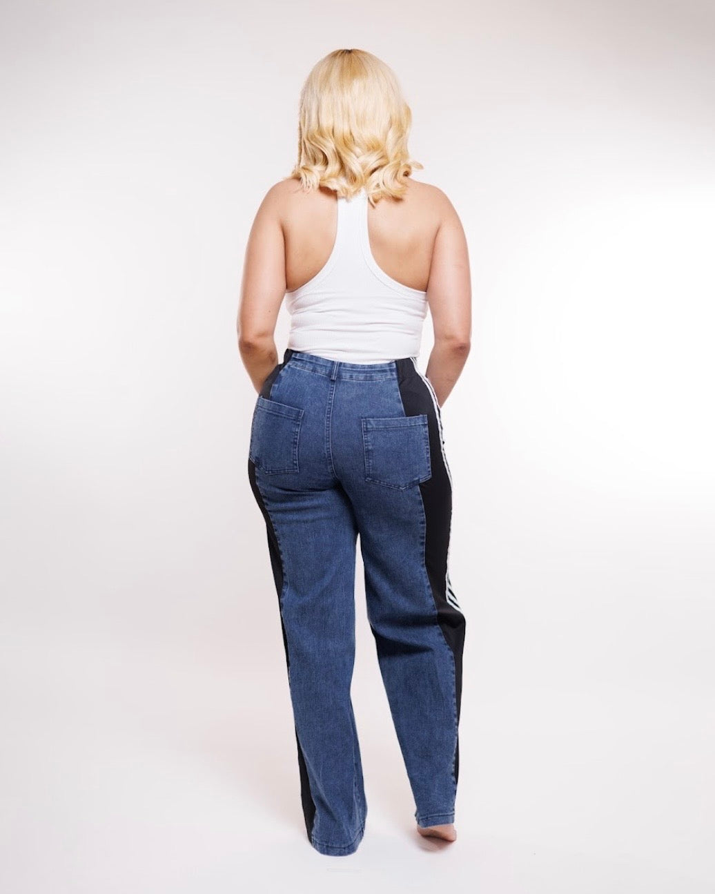 Hybrid Track Denim Jeans