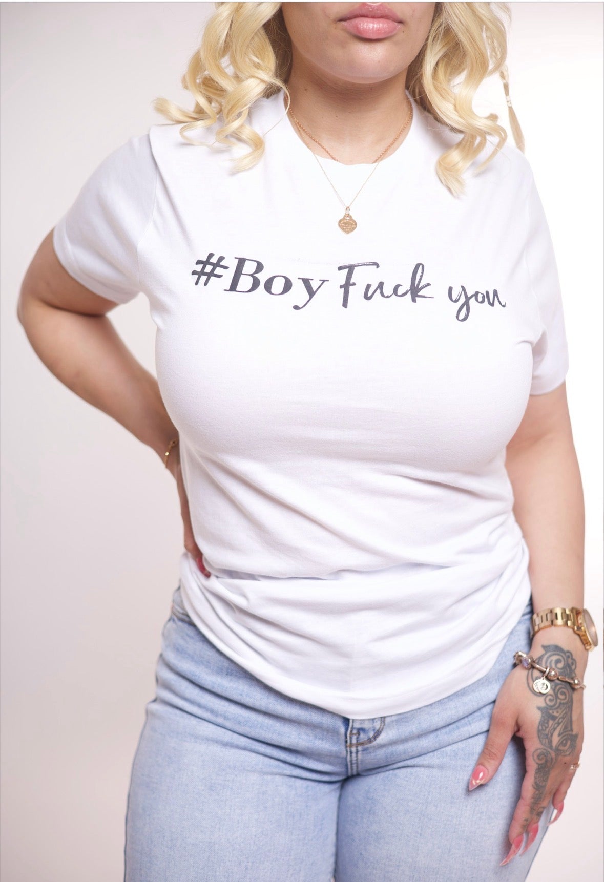 Boy F*#% You graphic Tee