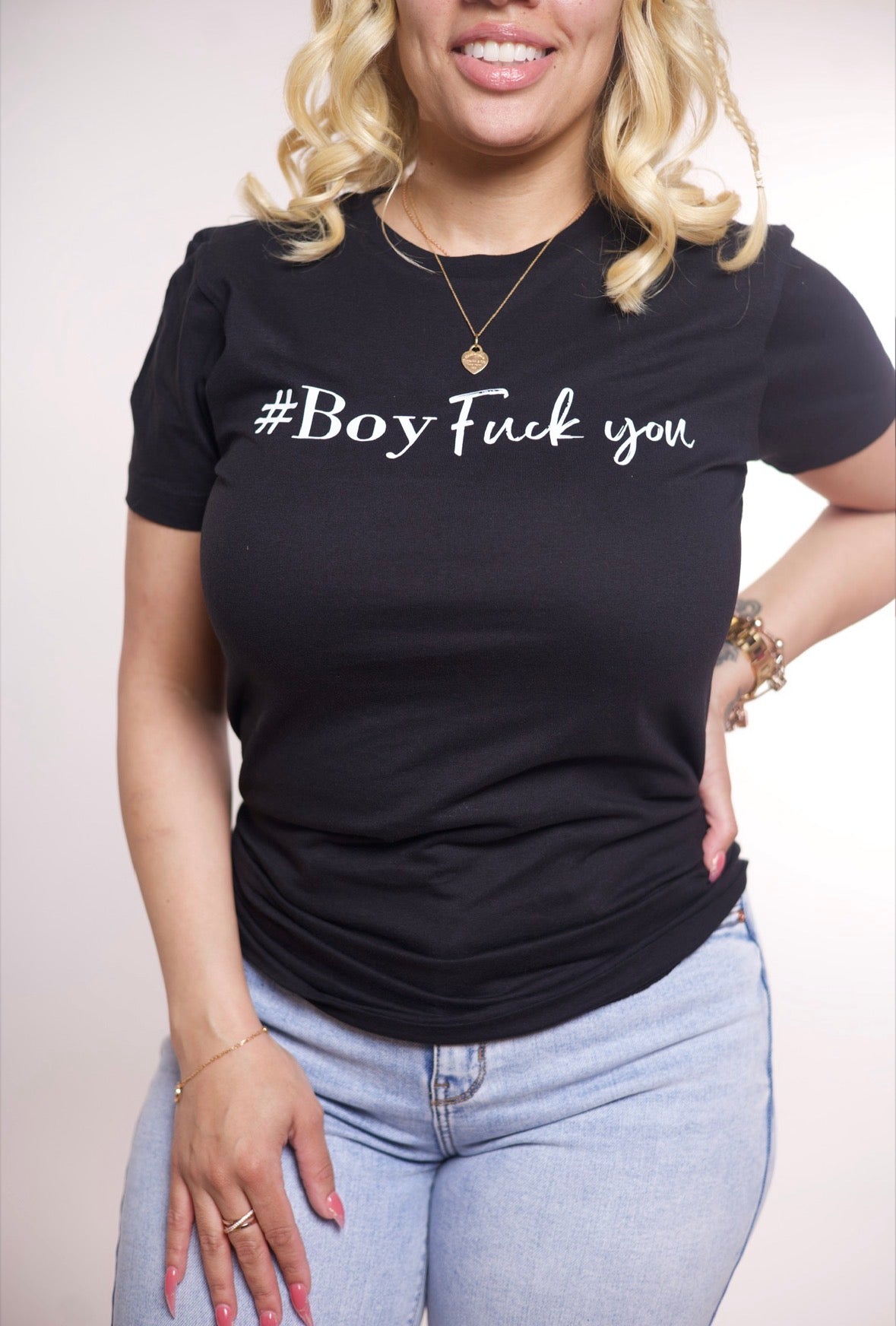 Boy F*#% You graphic Tee